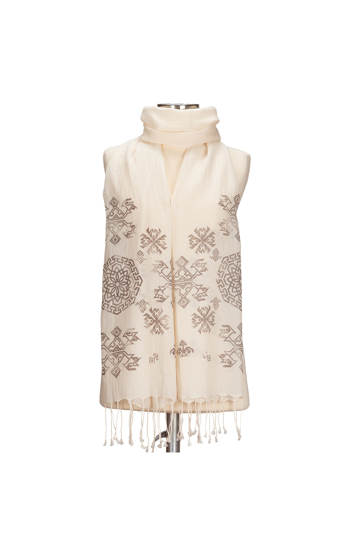 selçuklu desenli fular