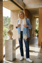 nazar boncuklu fular