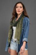Nefti Yeşil Fular Denim